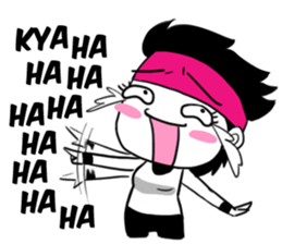 Cute Fighter Girl sticker #9228916