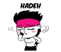 Cute Fighter Girl sticker #9228918