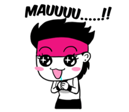 Cute Fighter Girl sticker #9228919