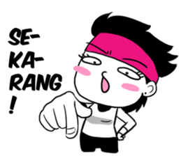 Cute Fighter Girl sticker #9228920