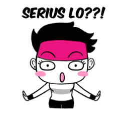 Cute Fighter Girl sticker #9228921