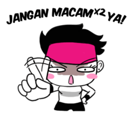 Cute Fighter Girl sticker #9228925