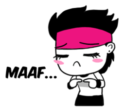 Cute Fighter Girl sticker #9228927