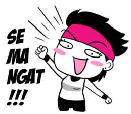 Cute Fighter Girl sticker #9228932