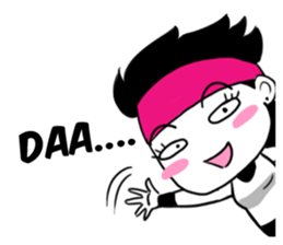 Cute Fighter Girl sticker #9228935