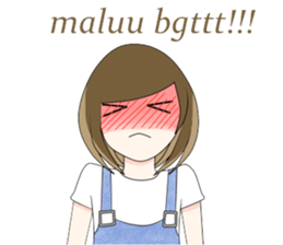 Cute girl, Ikey ! sticker #9228949