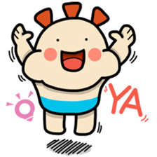 ALOHA LIGHT KID-A sticker #9228976