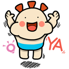ALOHA LIGHT KID-A sticker #9228976