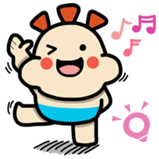 ALOHA LIGHT KID-A sticker #9228977