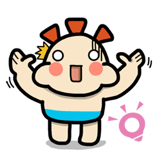 ALOHA LIGHT KID-A sticker #9228980