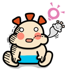ALOHA LIGHT KID-A sticker #9228981