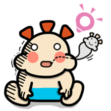 ALOHA LIGHT KID-A sticker #9228981