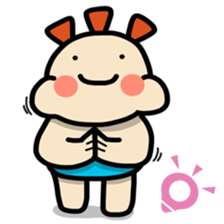 ALOHA LIGHT KID-A sticker #9228987