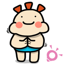 ALOHA LIGHT KID-A sticker #9228987