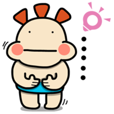 ALOHA LIGHT KID-A sticker #9228989