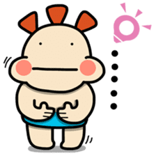 ALOHA LIGHT KID-A sticker #9228989