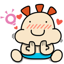 ALOHA LIGHT KID-A sticker #9228996