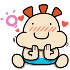 ALOHA LIGHT KID-A sticker #9228996