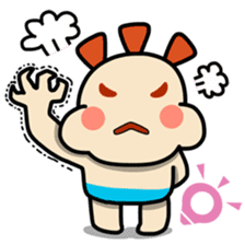 ALOHA LIGHT KID-A sticker #9228998