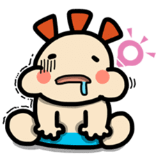ALOHA LIGHT KID-A sticker #9228999