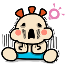 ALOHA LIGHT KID-A sticker #9229001
