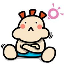 ALOHA LIGHT KID-A sticker #9229002