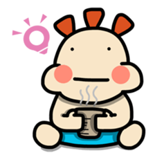 ALOHA LIGHT KID-A sticker #9229006