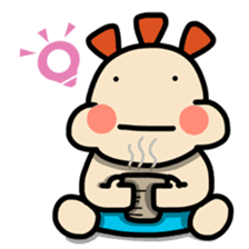 ALOHA LIGHT KID-A sticker #9229006
