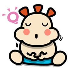 ALOHA LIGHT KID-A sticker #9229008