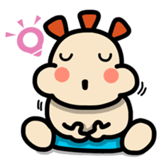 ALOHA LIGHT KID-A sticker #9229008