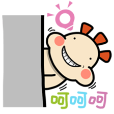 ALOHA LIGHT KID-A sticker #9229009