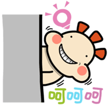 ALOHA LIGHT KID-A sticker #9229009