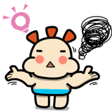 ALOHA LIGHT KID-A sticker #9229010