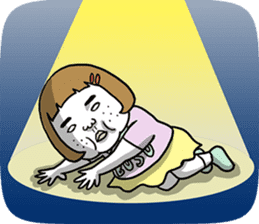 Ugly but charming woman4 sticker #9229865