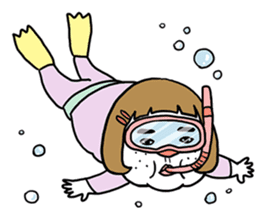 Ugly but charming woman4 sticker #9229888