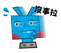 stupid bunny sticker #9229940