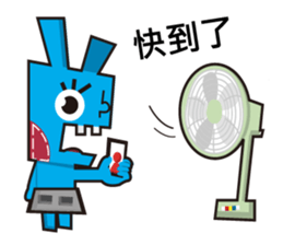 stupid bunny sticker #9229947