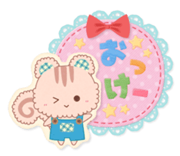 Handmade animal sticker #9230099