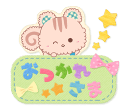 Handmade animal sticker #9230101