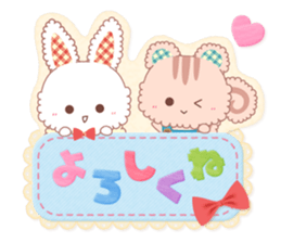 Handmade animal sticker #9230106