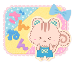 Handmade animal sticker #9230121