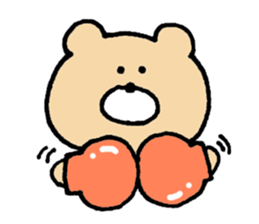 Mr. Bear"Kumao"2 sticker #9230507