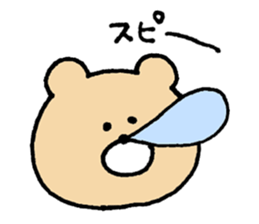 Mr. Bear"Kumao"2 sticker #9230512