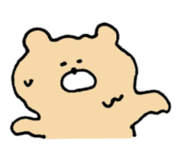 Mr. Bear"Kumao"2 sticker #9230513