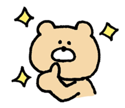 Mr. Bear"Kumao"2 sticker #9230519