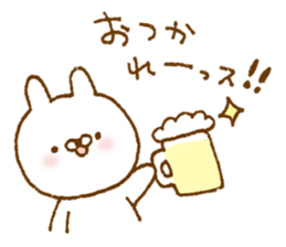 Obedient rabbit sticker #9230936