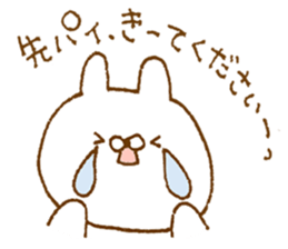 Obedient rabbit sticker #9230944