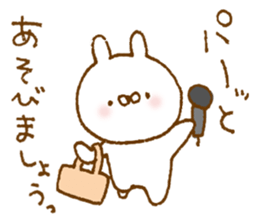Obedient rabbit sticker #9230969