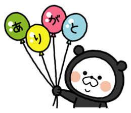 Pretty bear and friends. sticker #9231352