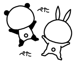 Pretty bear and friends. sticker #9231365